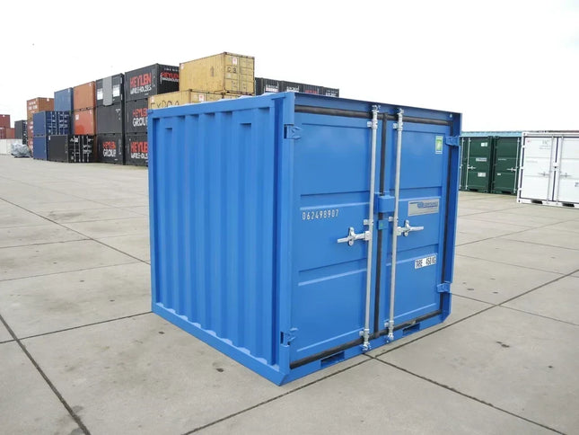 Neuer, blauer 10-Fuß-Container.