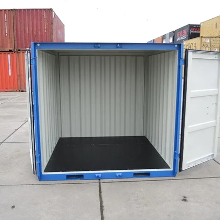 Neuer, blauer 10-Fuß-Container.