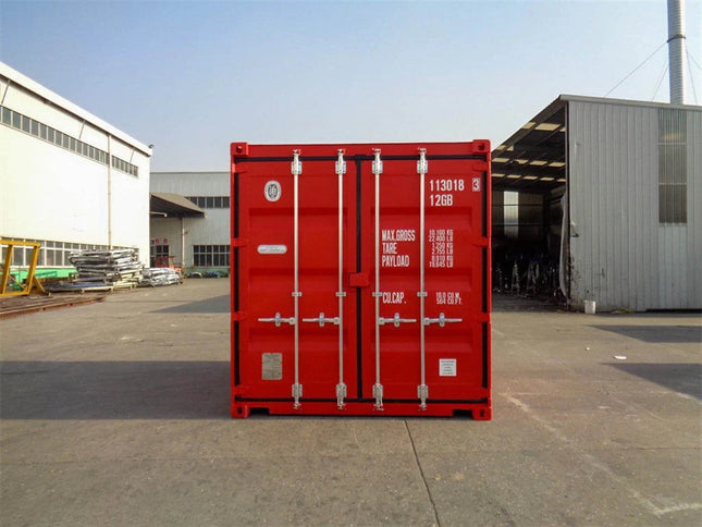 10-Fuß-Roter-Seecontainer – neu