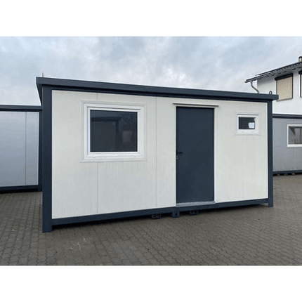 5x2,20 Bürocontainer mit Sanitäranlagen - Neu